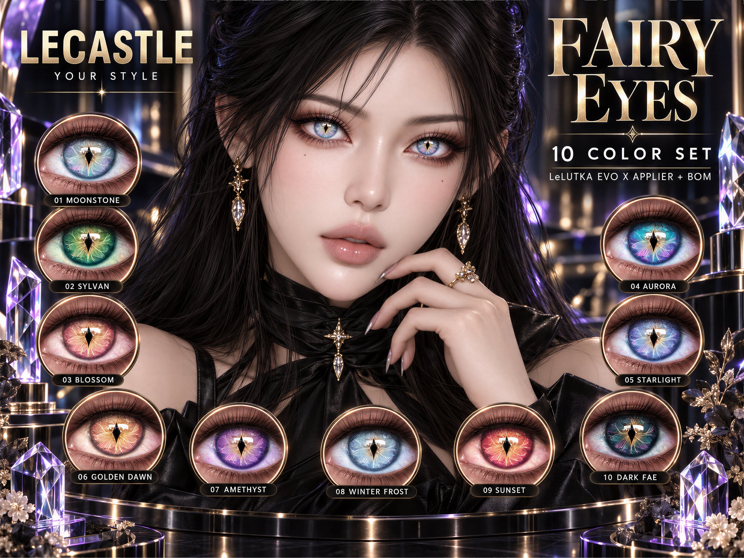 [LECASTLE] Fairy Eyes #001 LeLutka EvoX